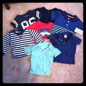 Baby boy t-shirt lot